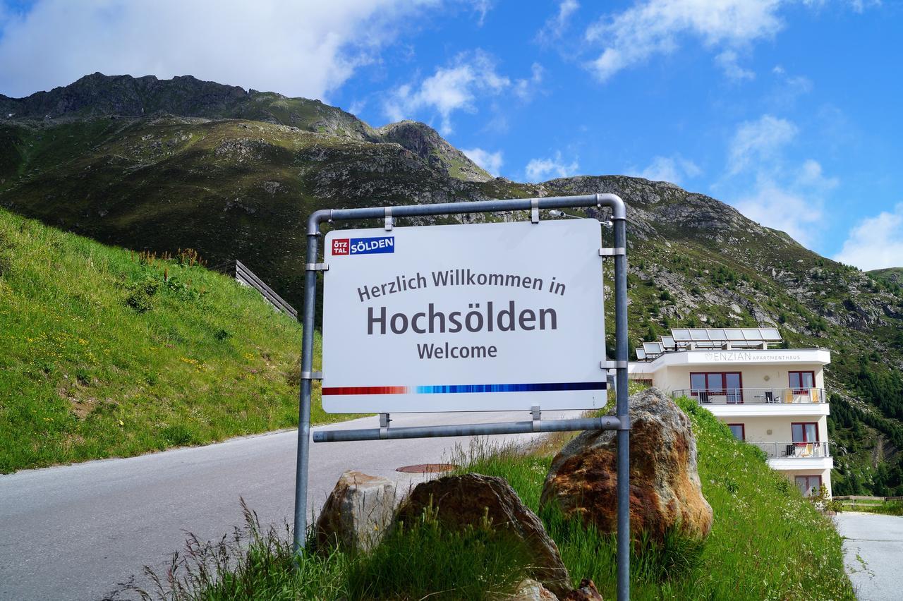 Apartmenthaus Enzian Hochsoelden Exterior foto
